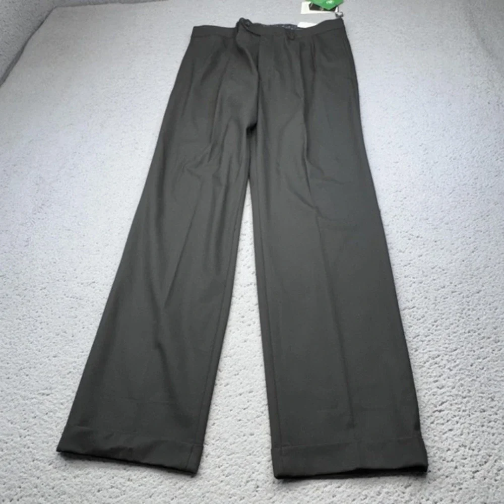 Ralph Lauren Pants‎ Mens 33x32 Black Dress 4 Way Stretch Classic Ultra Flex LRL